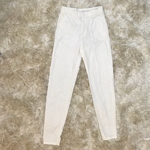 Mid-Waist Chinos Trousers